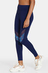 Zelocity Quick Dry Gym Leggings - Medieval Blue — thumbnail 2